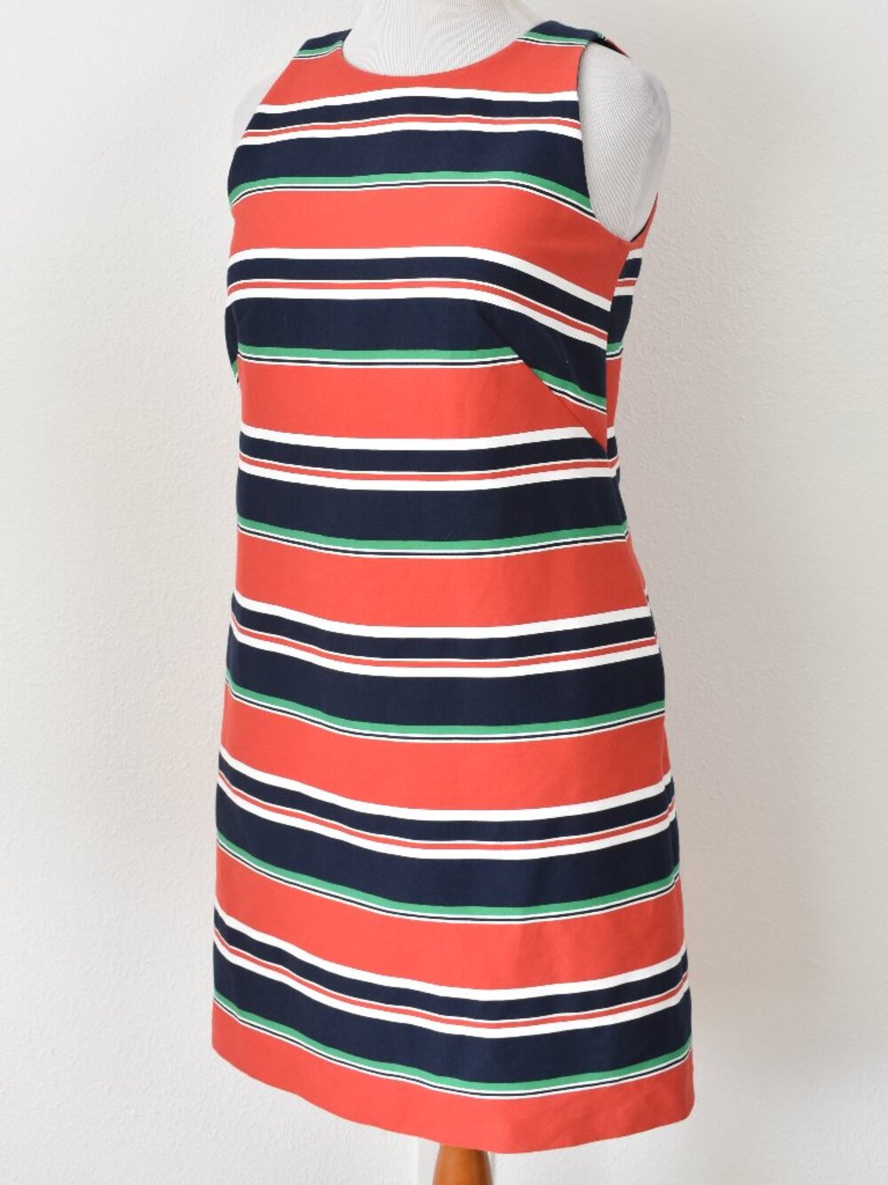 Brooks Brothers Classic Stripe Sheath Dress - 8 - Picture 4 of 9